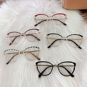 Gafas de Sol de Moda con Logotipo Personalizado, Gafas de Sol de Ojo de Gato para Mujer, Monturas de Aleación Fotocromáticas, Gafas Fotocromáticas Anti Luz Azul para Mujer - Product Image 2
