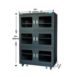 Armoire de séchage <span class=keywords><strong>d</strong></span>éshumidifiante haute performance 1430L avec <span class=keywords><strong>humidité</strong></span> relative de 20%-60%, idéale pour les nouveaux matériaux, les semi-conducteurs et les domaines des nouvelles énergies - Product Image 2