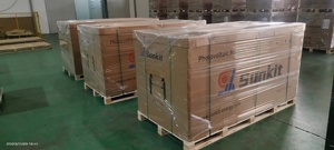 แผงโซล่าเซลล์ Perc แบบโมโนคริสตัลไลน์ตัดครึ่งเซลล์100W 150W 160W 200W 18.35% ทนอุณหภูมิสูง10อันดับแรก - Product Image 5