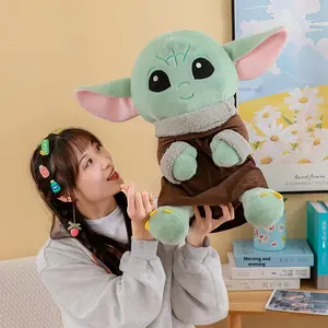 Muñeco de Peluche Creativo de Yoda Alien para Mercancía, Juguete de Peluche con Forro de Malla Lavable, Alivio del Estrés, Venta al por Mayor - Product Image 5