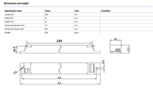 Meilleur prix PHILIPS CertaDrive 65W 1.4A 46.5V 230V Drivers LED isolés linéaires CertaDrive à courant unique - Product Image 5