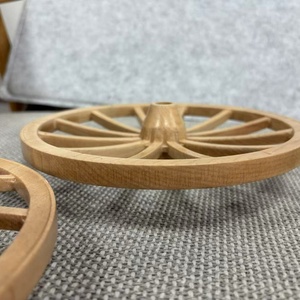 Rắn Cổ Bằng Gỗ Mặt Dây Chuyền Thanh Trang Trí Thân Thiện Với Môi Float Đồ Nội Thất Bánh Xe Với Nghệ Thuật Nổi Tiếng Phong Cách Và Khắc Bánh Xe - Product Image 2