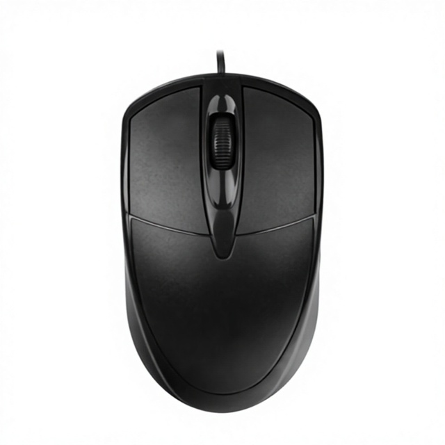 Factory-Direct Neutral Wired USB Optical Sensor Ergonomic Design Mouse for Home Office Business Use for International Trade