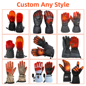 Guantes Impermeables Desmontables al por Mayor, Guantes Calefactables de Alta Calidad, Guantes Ligeros <span class=keywords><strong>para</strong></span> Esquí, <span class=keywords><strong>para</strong></span> Invierno, Senderismo, Pesca en la Nieve - Product Image 3