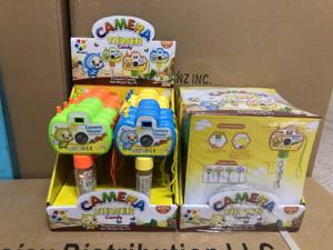 Cámara educativa de plástico rellena de dulces Halal para niños, visor de fotos, juguetes de dulces con Doce - Product Image 2