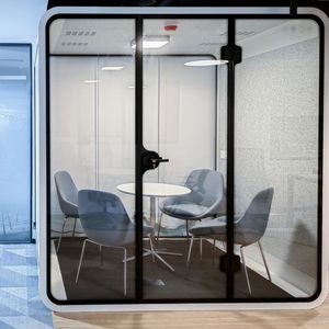 <span class=keywords><strong>Cabine</strong></span> téléphonique de bureau multifonction insonorisée Portable Acoustic Meeting Pod Home Office Pod - Product Image 5
