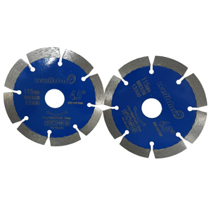 Lưỡi cưa tròn kim cương WELLDON, dạng đoạn, khô, êm, tốc độ cao, đa năng, đường kính 115mm, dùng cắt đá <span class=keywords><strong>granite</strong></span>, xương - Product Image 1