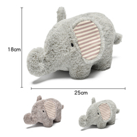 Boneka Gajah Ultra Lembut dan Halus dengan Kain Plush Berkualitas Tinggi, Hadiah Ulang Tahun untuk Anak Usia 2-4 Tahun, Teman Tidur Anak