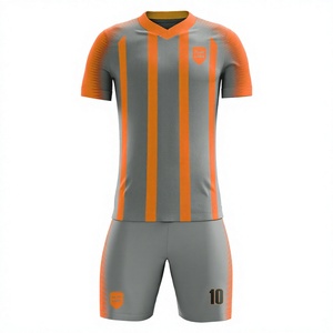 Derniers vêtements de sport OEM de maillot de football de la France conçus sur mesure pour les adultes Uniforme de football unique 100% polyester Impression numérique - Product Image 1
