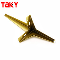 TK-J461 meubles de cuisine matériel d'or chrome de fer en métal canapé jambes