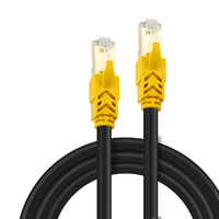 Kabel Jaringan SIPU Ftp Patch Cord Rj45 1m 1.5m 2m 3m 5m 10m 15m Cat8 Kabel Ethernet