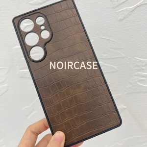 Funda de teléfono de TPU para hombre: adecuada para negocios, compatible con <span class=keywords><strong>modelos</strong></span> <span class=keywords><strong>Samsung</strong></span>, sensación Premium, práctica, textura de cuero - Product Image 6