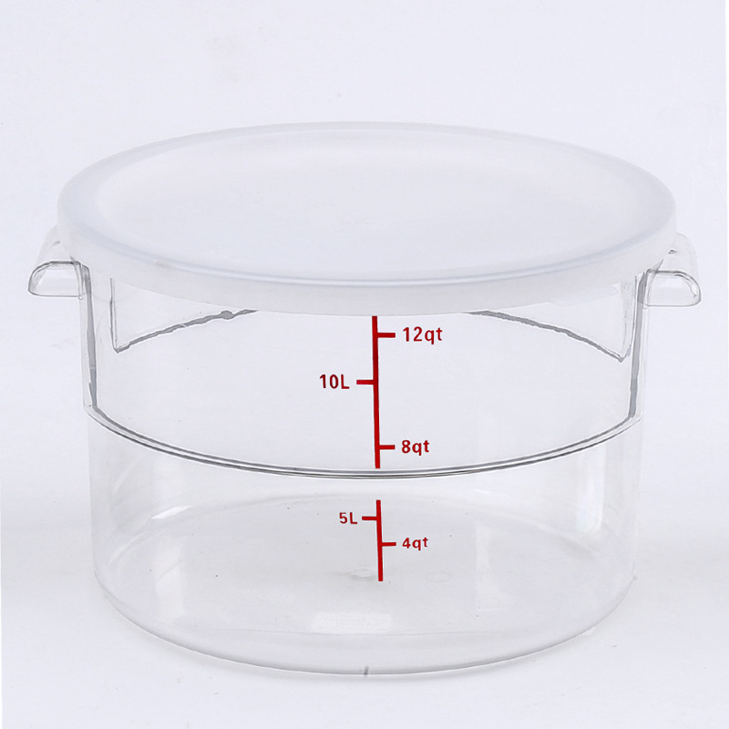 Contenedor redondo de 11.4L, 378*213mm