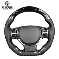 Volant en fibre de carbone forgé avec affichage LED rotatif, accessoire de voiture personnalisé pour Lexus IS250 ES300 GS350 NX GX