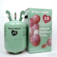 Bouteille de gaz Hélium 7L 13.6L 22.4L en stock aux États-Unis et en UE pour le gonflage de ballons de Hélium pour la décoration de fêtes et les événements