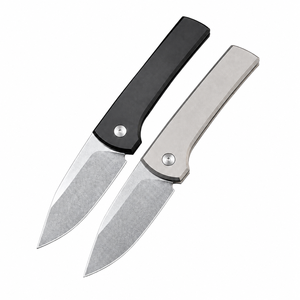 Cuchillo Plegable RCS1101 Versión Plana, Acero 8Cr13MoV, Mango de Aleación de Aluminio, Cuchillo Táctico de Bolsillo, Ligero, <span class=keywords><strong>para</strong></span> Campismo, Supervivencia, EDC - Product Image 1