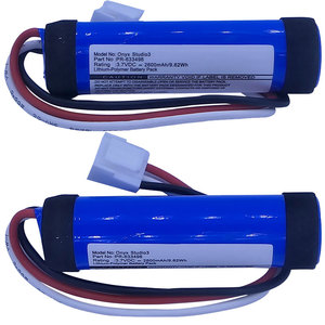 3,7 v 2600mAh Studio 3 Сменный аккумулятор для JBL Harman Kardon PR-633496 противоударный Прочный jblbluetooth Onyx запасной аккумулятор - Product Image 1
