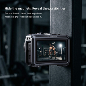 Boneruy DJ-6 Jaula de Protección de Grado Profesional para Cámara DJI Osmo Action 6, Marco de Aluminio con Protección Contra Caídas y Soporte Frío para Expansión de Accesorios - Product Image 3