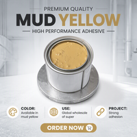 600R Global Wholesale Mastic de remplissage automobile à adhérence super forte, jaune boue et gris œil de chat, pour apprêt de carrosserie et utilisation avec spatule