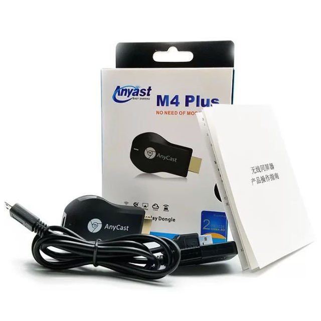 4K Wireless HDMI Dongle Wifi Display Dongle Chrome Cast 1080p Support IiOS and Android