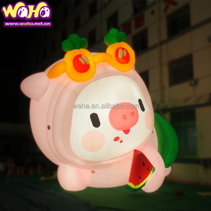 <span class=keywords><strong>Ballon</strong></span> sautant animal gonflable de <span class=keywords><strong>vache</strong></span> à lait pour la publicité - Product Image 6