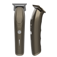 Cortadora de Pelo Inalámbrica Profesional de Acero Inoxidable, Motor de Levitación Magnética, Diseño Silencioso, Batería de Iones de Litio para Salones