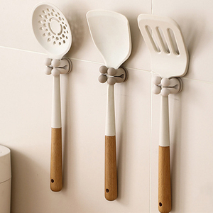 Support de rangement adhésif JUXINDA pour cuillères à riz, cuillères de cuisson et spatules à riz, sans trace, multifonctionnel pour <span class=keywords><strong>cuisine</strong></span> - Product Image 5