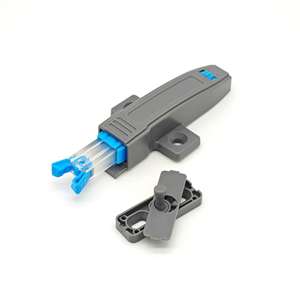 Système de porte à ouverture par pression robuste avec dispositif de rebond dissimulé, ouverture à une touche pour armoires de cuisine, idéal pour appartements et salons. - Product Image 1