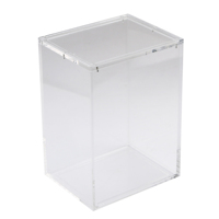 Boîte de protection en acrylique empilable avec couvercle magnétique pour Pop Shield Armor Hard Stack pour Fun Ko Pop de 4 pouces