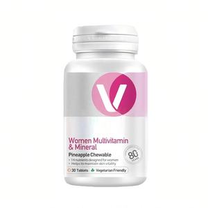 50 + compresse <span class=keywords><strong>Complete</strong></span> multivitaminico multiminerale 30 compresse una volta al giorno Multi per donne attive sopra i 50 anni aiutano la salute delle ossa - Product Image 1