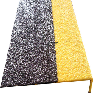 Fibre de verre Gfrp Deck Strip Antidérapant Escalier <span class=keywords><strong>Carborundum</strong></span> Anti Slip Strip Sécurité Escalier Stread Anti Skid Step Protector - Product Image 6