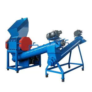 High Quality Waste Plastic Price PE PP Film Recycling Machine Plastic Bottle Recycling Plant Ldpe Friction Washing Line