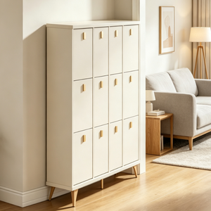 Slim 6 Flip Drawers <strong>Shoe</strong> Storage Cabinet Modern <strong>White</strong> Narrow Entryway <strong>Shoe</strong> Organizer <strong>Shoe</strong> <strong>Rack</strong> for Small Hallway Home Furniture - Product Image 3