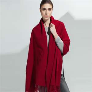 السيدات سوبر لينة كبيرة الحجم أزياء الصوف عادي عادي الباشمينا وشاح شال - Product Image 2