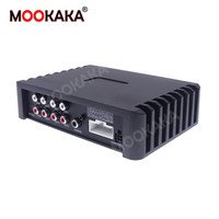 Penguat DSP Mobil untuk Speaker HD, Pemutar Media Audio Gigi Biru dengan Prosesor Sinyal Digital Upgrade Sistem Suara HI-FI