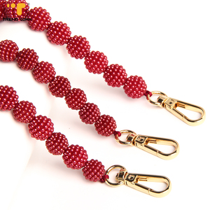 Style coréen <span class=keywords><strong>Xiao</strong></span> Yangmei sangle de téléphone pour les femmes petit fruit pendentif perlé suspendu corde Anti-chute chaîne téléphone portable - Product Image 3
