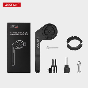 Soporte de montaje de bicicleta <span class=keywords><strong>2</strong></span> en 1-Soporte de manillar universal Gaciron para cámara GoPro y piezas de accesorios de ciclismo para computadora de bicicleta - Product Image 6