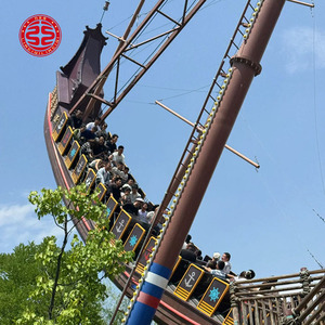 Barco Pirata Mecánico de Fibra de Vidrio para <span class=keywords><strong>Parque</strong></span> de Atracciones, 24 Asientos, Uso Comercial, Capacidad Superior a 500 kg - Product Image 2