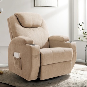 Fauteuil inclinable en cuir véritable à double couche avec dossier d'accoudoir de camion Fauteuil inclinable <span class=keywords><strong>pour</strong></span> le salon - Product Image 3
