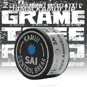 Punta de Taco de Billar Kamui de 14 mm, Modelo Transparente, Alta Elasticidad, Fibras de Cuero, Resina, Materiales Mixtos, Portátil, para Jugar al Snooker y Billar - Product Image 2