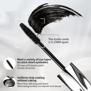 O'CHEAL <span class=keywords><strong>Mascara</strong></span> 4D Naturel et Volumateur Offrant des Propriétés <span class=keywords><strong>de</strong></span> Démaquillage Claires, Tridimensionnelles, Non-irritantes et Douces - Product Image 3