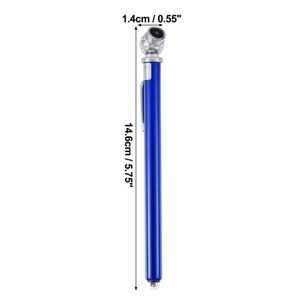 Custom <b>Car</b> Metal Tire Pressure Gauge Pen Type Aluminum Air Gauge Portable Durable 10-50 PSI Tyre Pressure Gauge With <b>Clip</b> - Product Image 2
