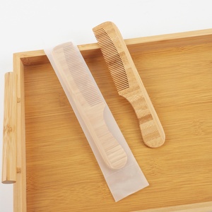 Hotel e homestay escova dentes bambu descartável e conjunto banheiro artigos higiene pente filme impermeável navalha - Product Image 3