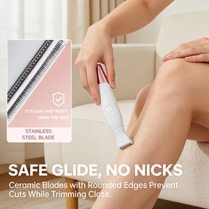 Kit d'épilation 4-en-1 indolore, rasoir électrique IPX7 pour <span class=keywords><strong>femme</strong></span>, épilation du visage, du corps, des poils pubiens et du <span class=keywords><strong>nez</strong></span> - Product Image 5