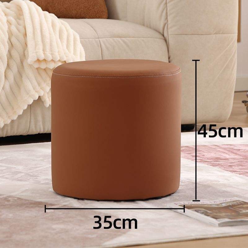 Rond - Marron [35*35*45cm] Cuir Patte de Chat Amélioré