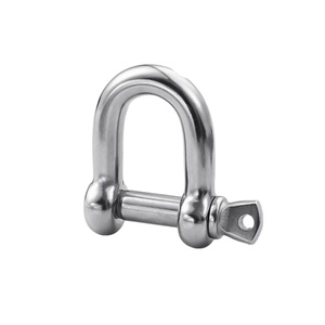 Manille en D DEE en acier inoxydable galvanisé de 5 tonnes, type européen, avec goupille de sécurité, économique, Altruism - Product Image 1
