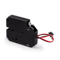 Serrure magnétique pour distributeur automatique 12V à tige poussoir, contrôle électrique, pour casier intelligent express, armoire de stockage et armoire logistique