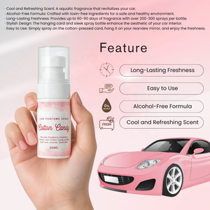 Özel Logo ahududu çilek pamuk şeker vanilya tütsü koku hava spreyi sprey 30 ML oto araba odası parfüm sprey - Product Image 5