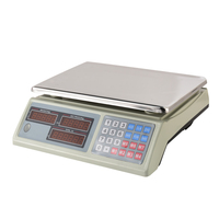 Balance électronique de plateforme numérique 30 kg ACS-268A avec fonction de comptage et certification OIML