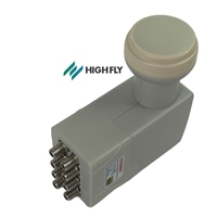 Highfly OEM STARGOLD SG-800 Satellite TV 70dB Gain KU Band 8-Output Octo LNB Étanche Haute Définition